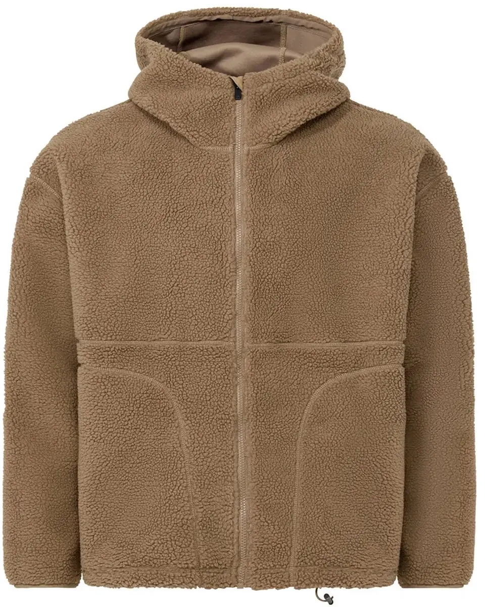 Vaude Manukau IV Fleece met Capuchon - Oat - M - afbeelding 3 van 4
