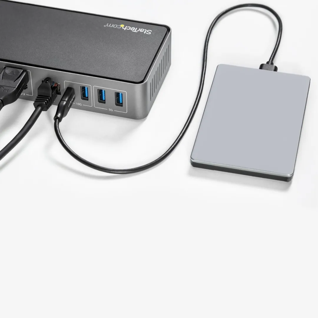 Startech DK31C3HDPDUE USB Hub - 3 Poorten