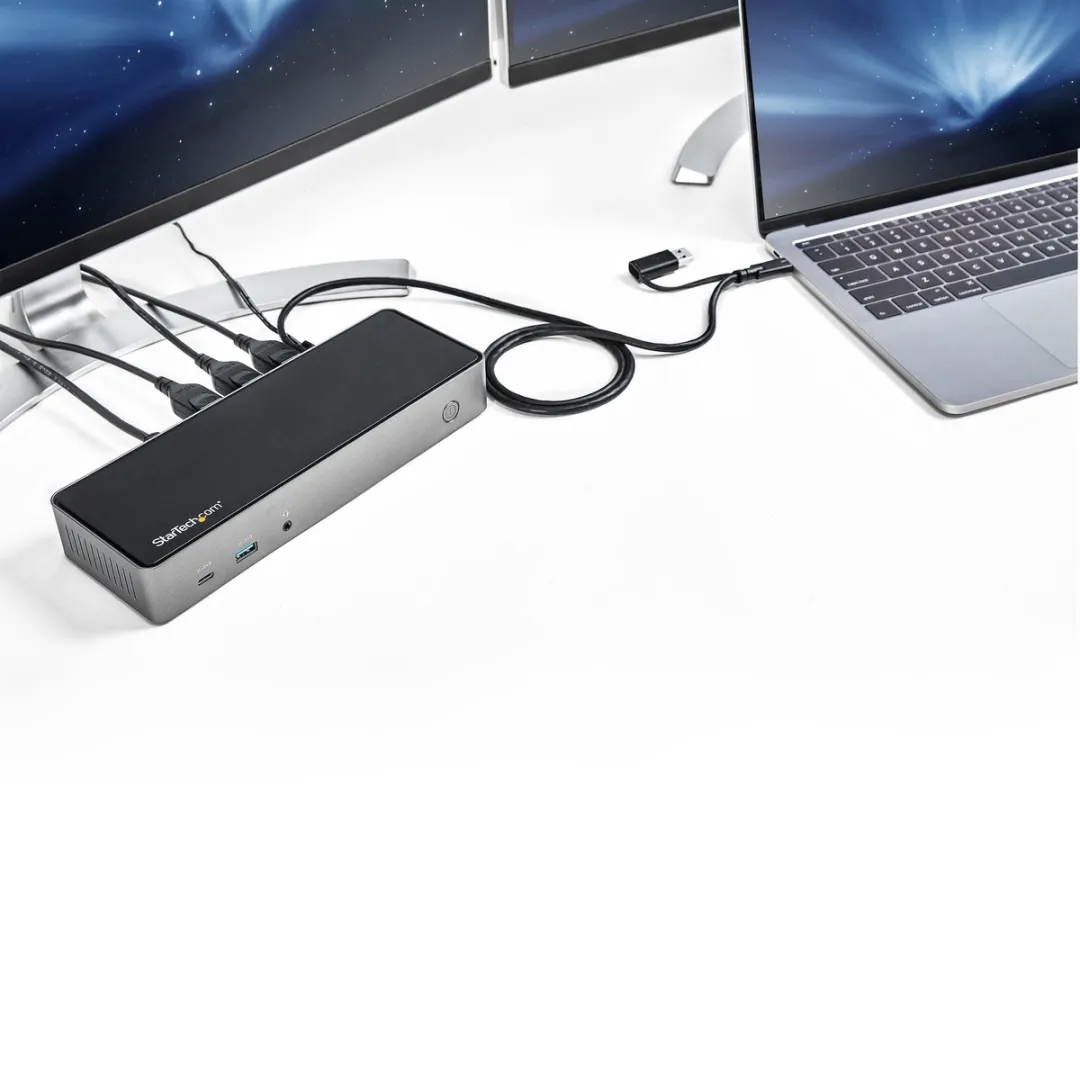 Startech DK31C3HDPDUE USB Hub - 3 Poorten