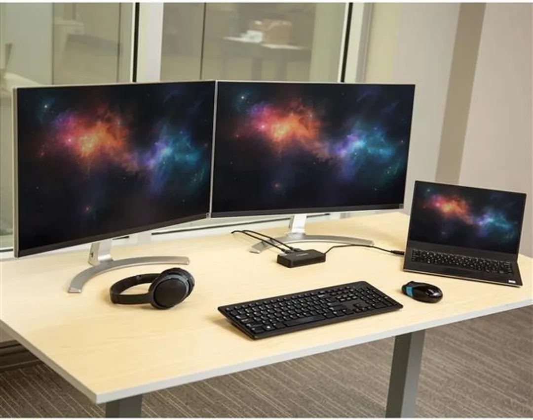 Startech USBA2DPGB USB 3.0 Mini Dock - Dual Monitor