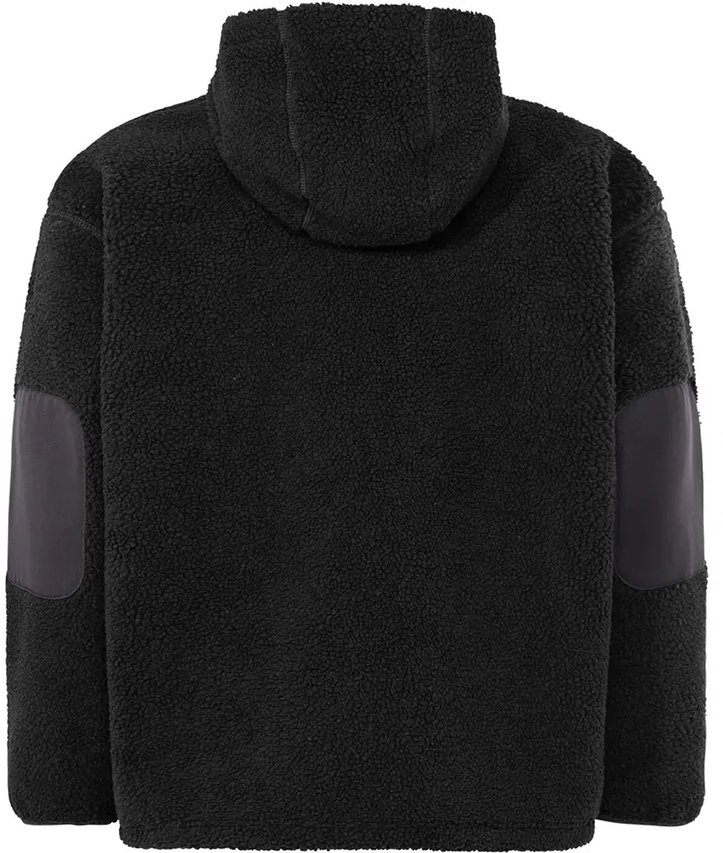 Vaude Manukau IV Fleece met Capuchon - Zwart L - afbeelding 2 van 3