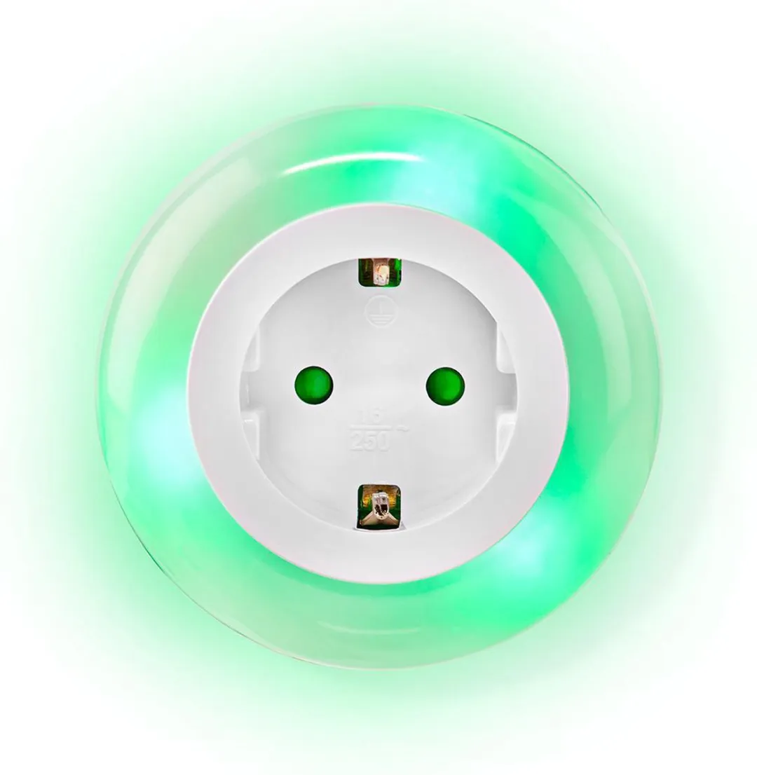 Nedis Nachtlampje Stopcontactmodel 10lm - 3 Tinten - 8 Stuks - afbeelding 6 van 6