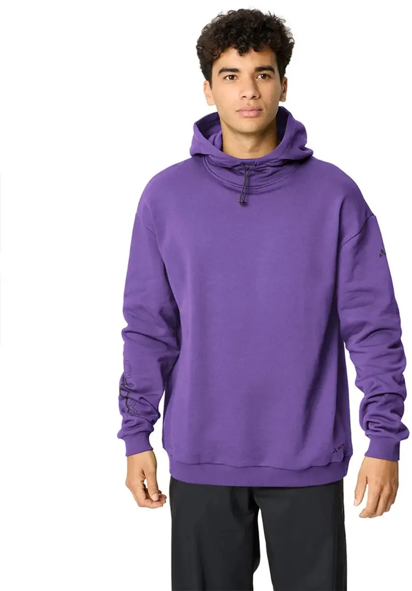 Vaude Mineo Hoodie Paars M Man