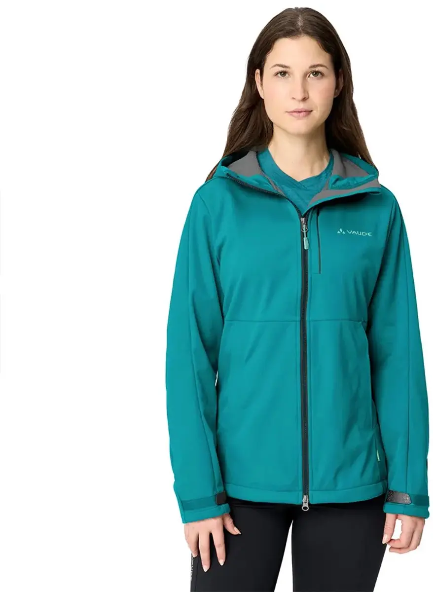 Vaude All Year Elope Ii Softshelljack Blauw 38 Vrouw