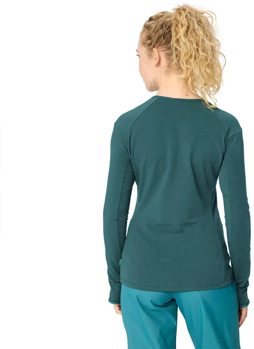 Vaude Monviso Crew Neck Sweatshirt Blauw 38 Vrouw - afbeelding 2 van 4