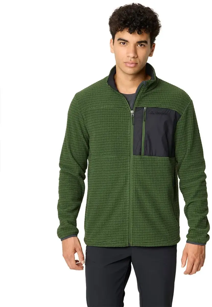 Vaude Neyland Ii Fleece Met Volledige Rits Groen M Man