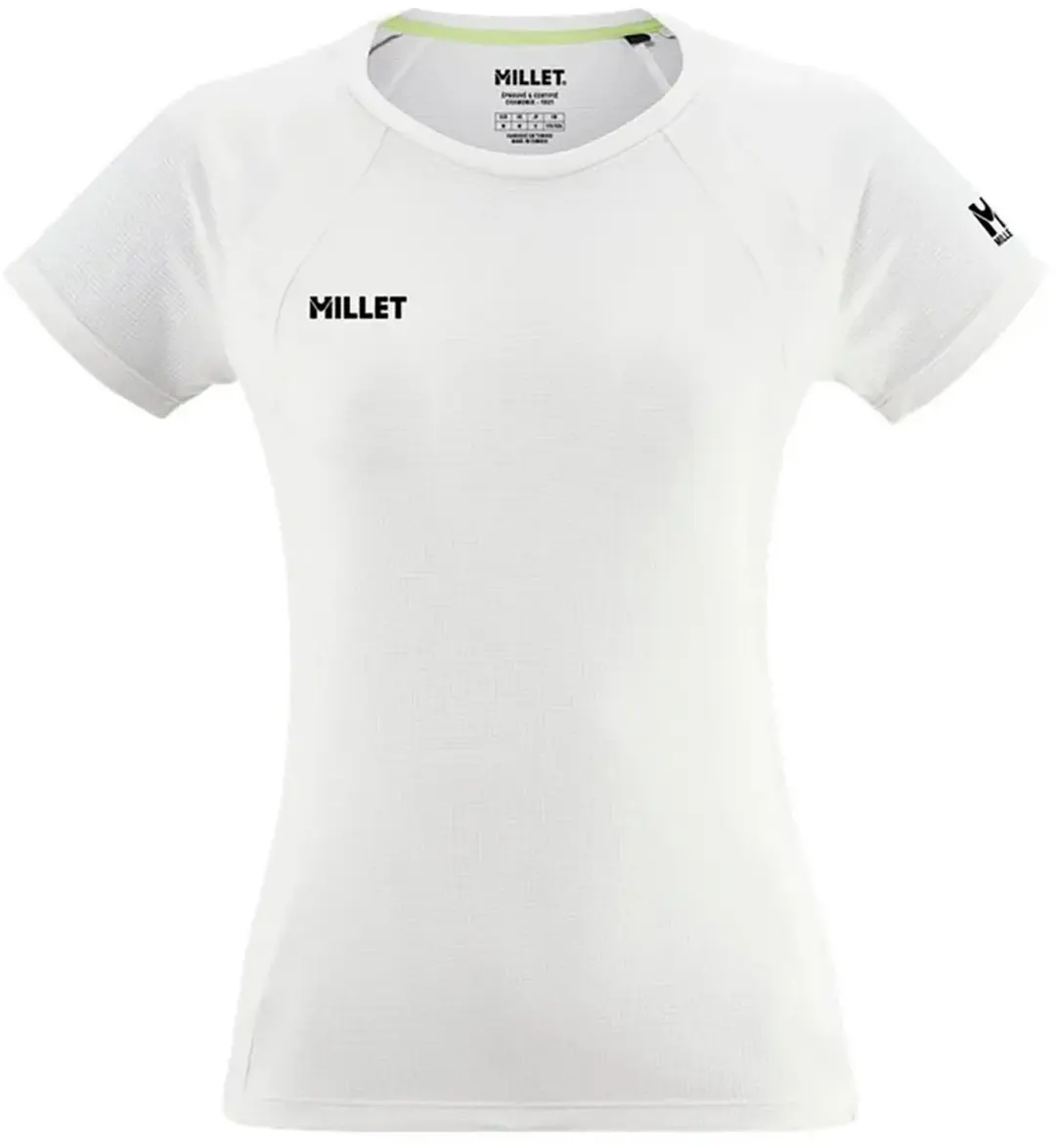 Millet Fusion T-shirt Met Korte Mouwen Wit S Vrouw