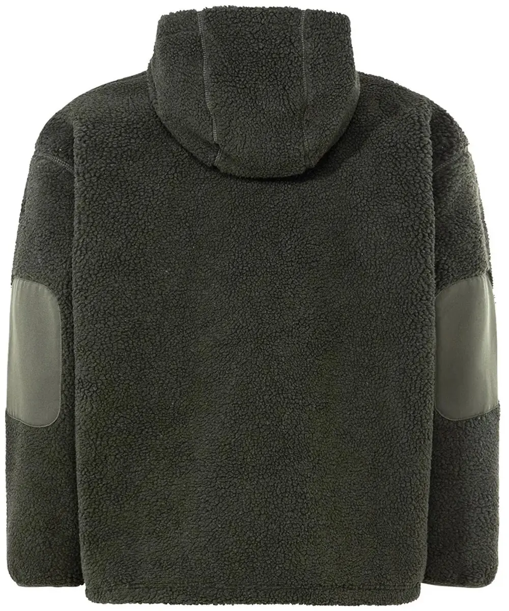 Vaude Manukau IV Hooded Fleece - Khaki - M - afbeelding 4 van 4