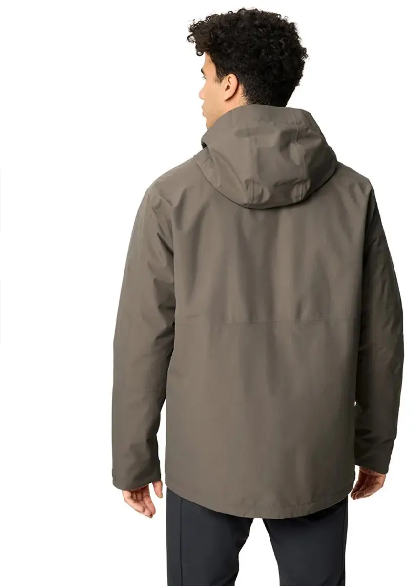 Vaude Neyland 3-in-1 Jas - Deer Brown - M - afbeelding 4 van 6