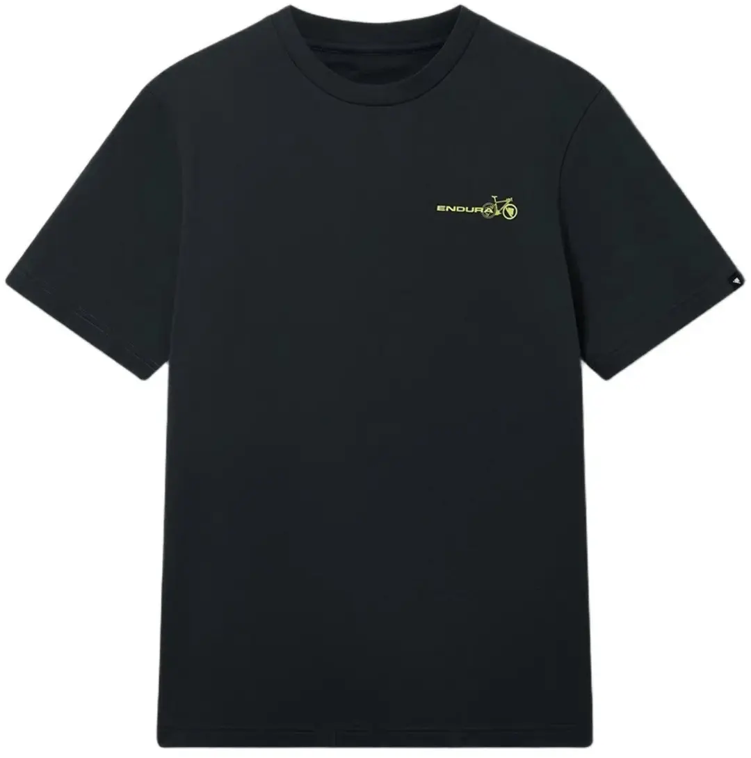 Endura Pedal Power Graphic T-shirt - Carbon Grey - XL - afbeelding 4 van 4