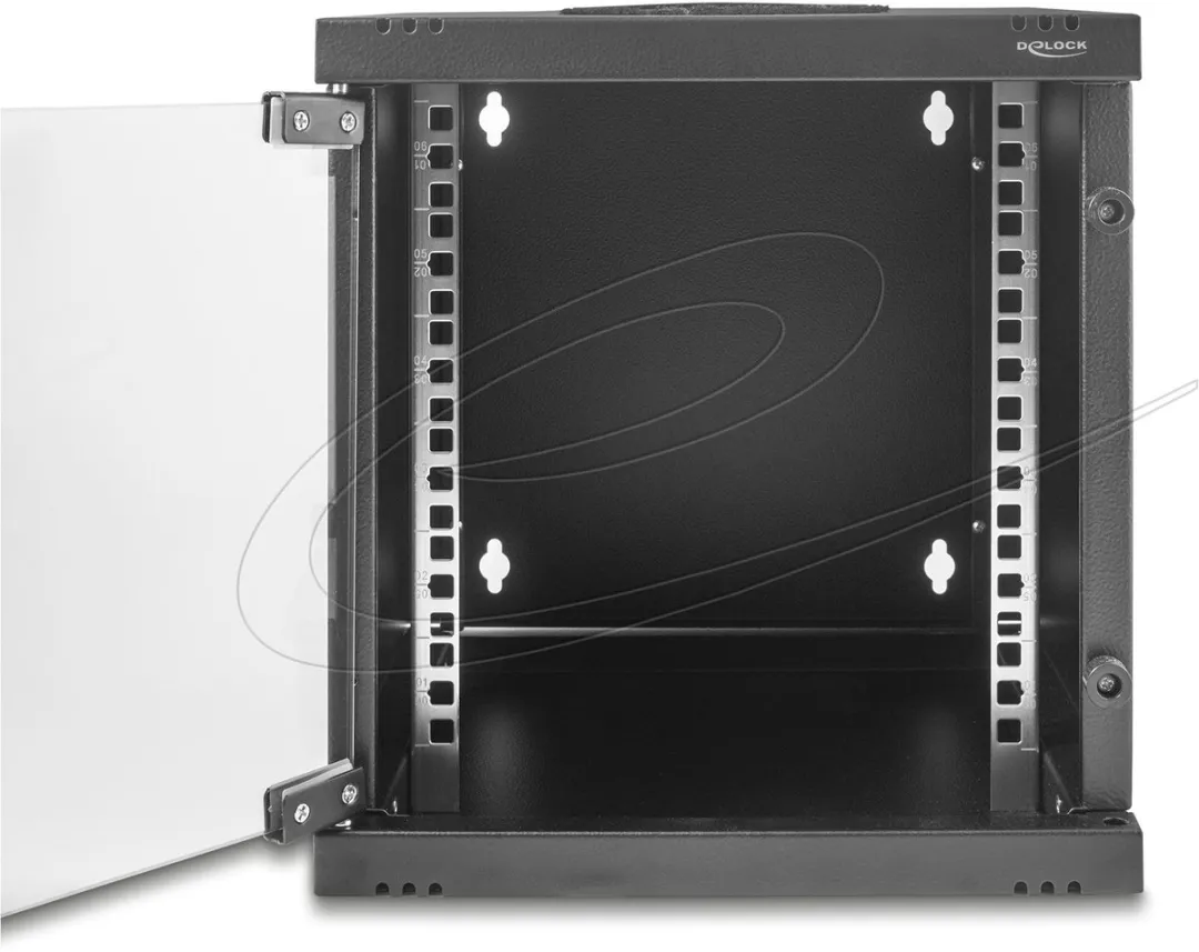 Delock 43422 10" Network Cabinet 6U - 330x312x300mm - 30kg - Zwart