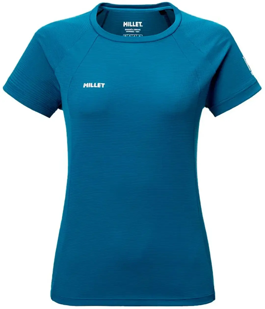 Millet Fusion T-shirt Met Korte Mouwen Blauw L Vrouw
