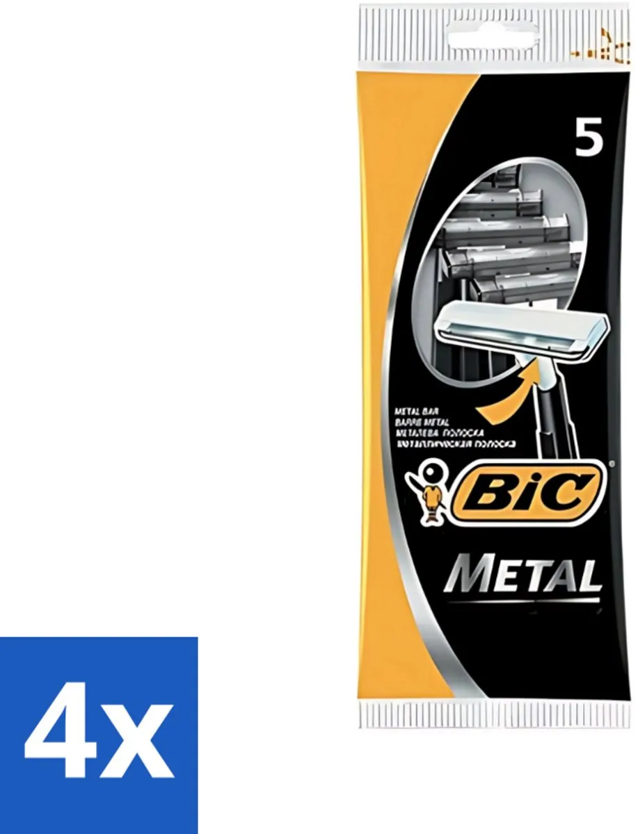 Bic Metaal Wegwerpmesjes 5 Stuks