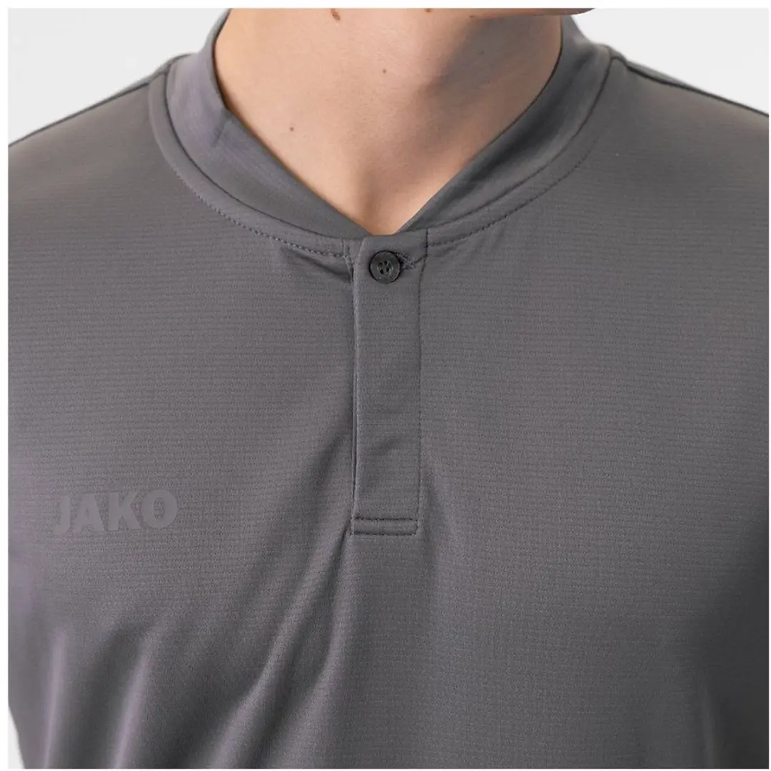 JAKO Prestige Polo Heren - Steengrijs - afbeelding 2 van 3