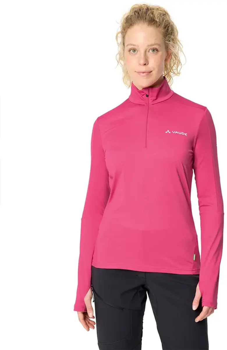 Vaude Livigno II Sweatshirt met Halve Rits