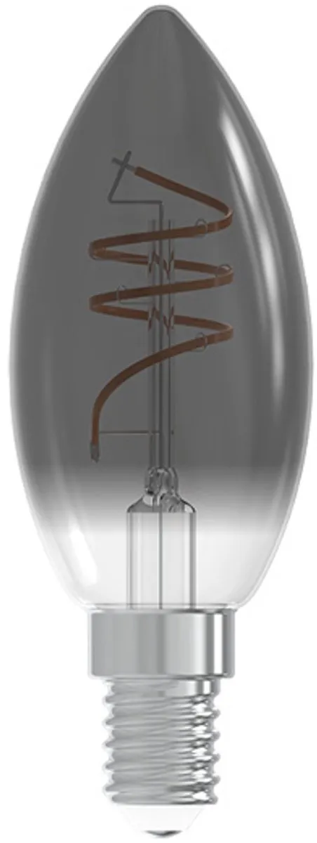 Lybardo E14 Kaarslamp 8 Stuks - 4W 1800K Rookglas