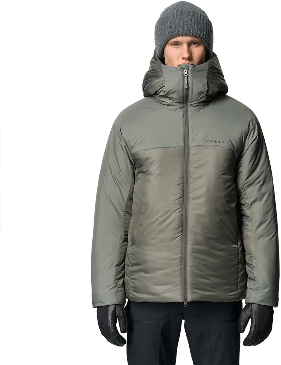 Houdini Double Dunfri Jas Groen M Man