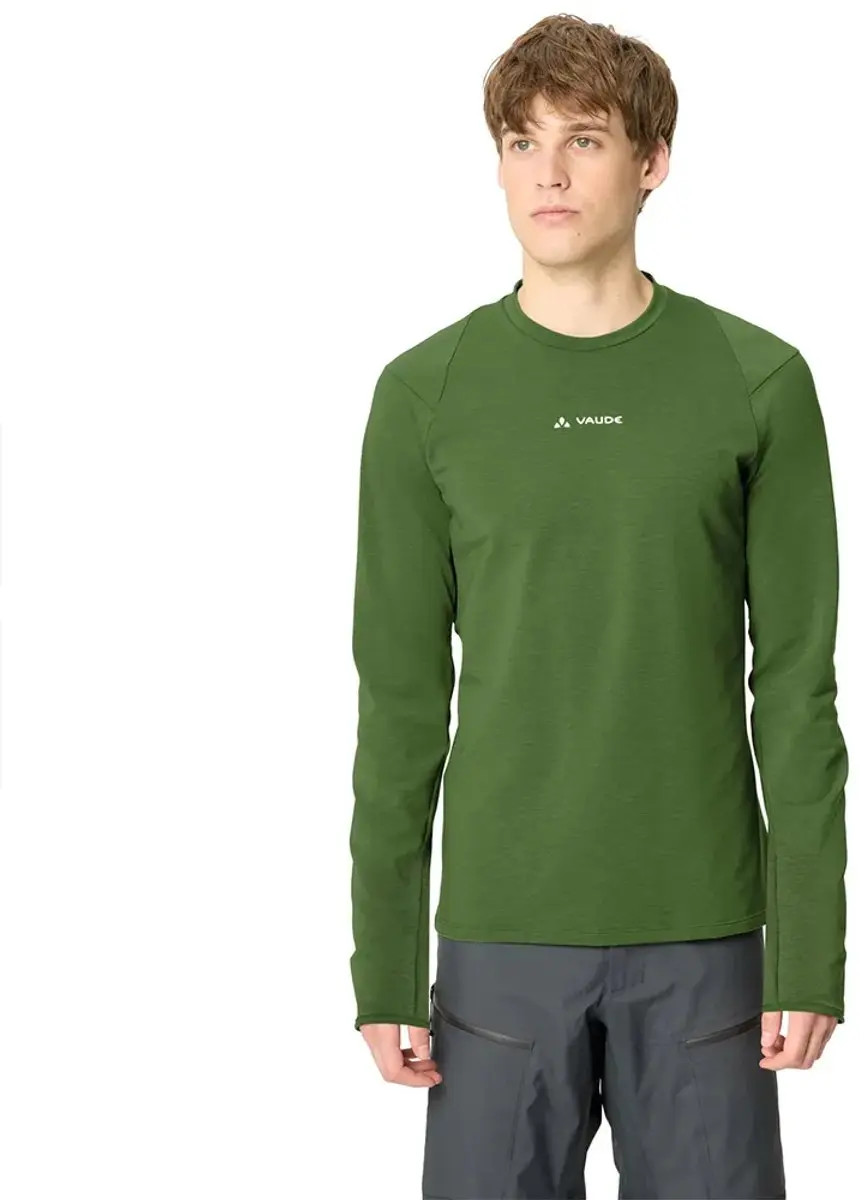 Vaude Monviso Crew Neck Sweatshirt Groen M Man