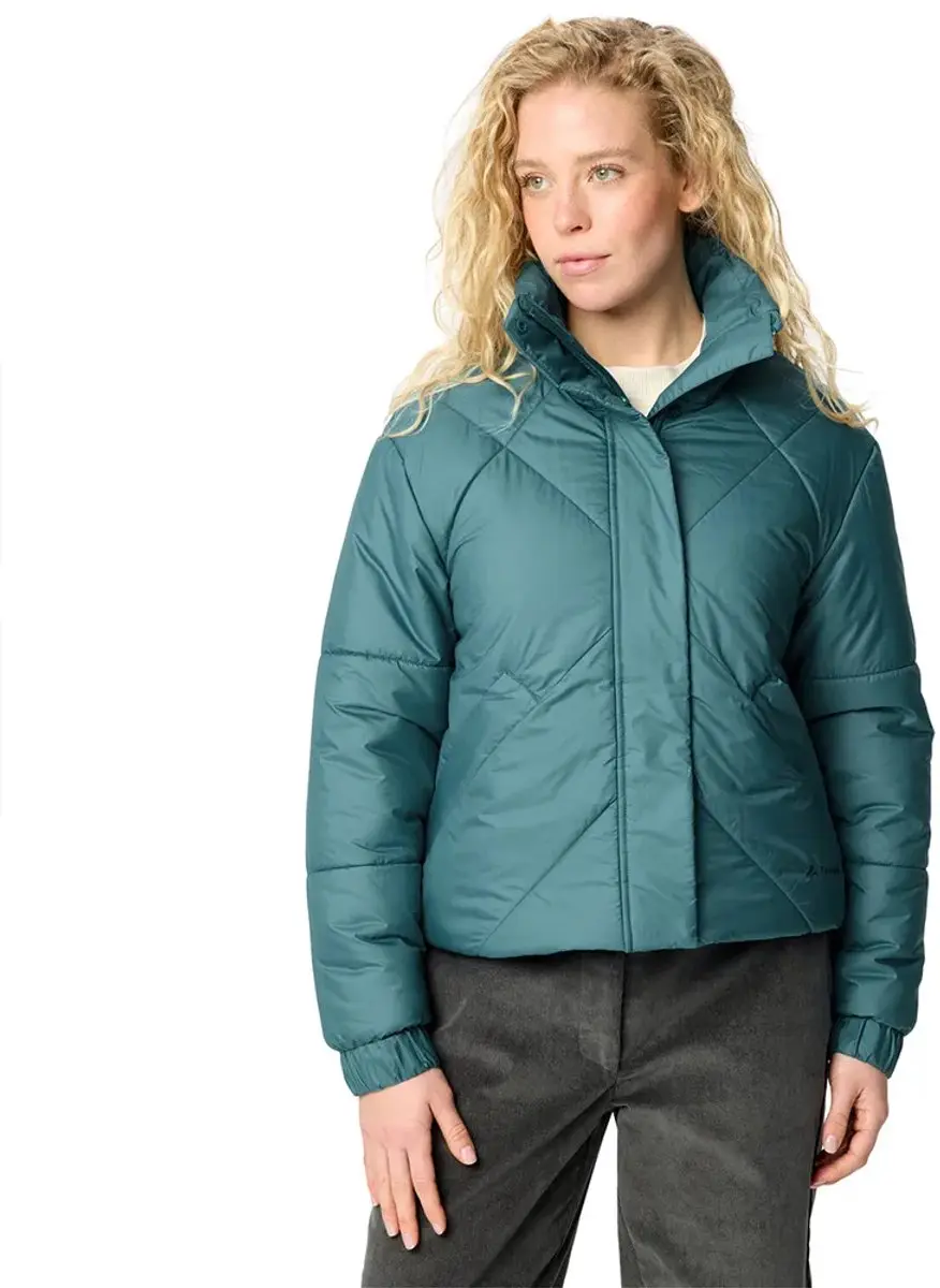 Vaude Najun Padded Donzen Jas Groen 38 Vrouw