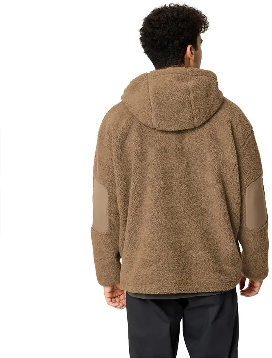 Vaude Manukau IV Fleecejack met capuchon - Oat - L - afbeelding 2 van 4