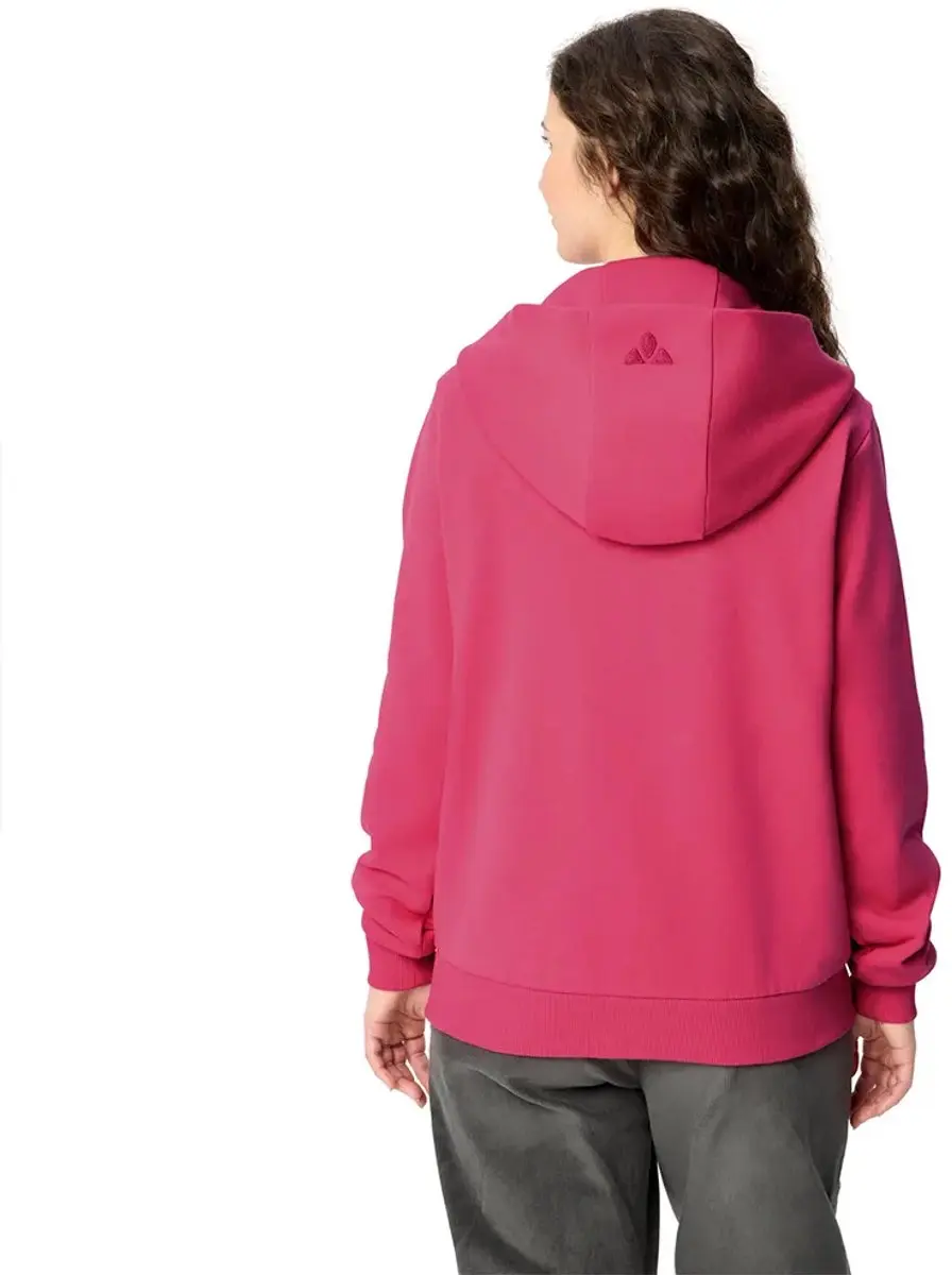 Vaude Manukau IV Dames Hoodie - Hibiscus Pink - 38 - afbeelding 2 van 4