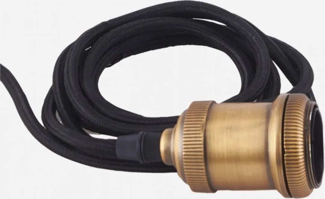 Fitting / houder Fly E27 fitting messing