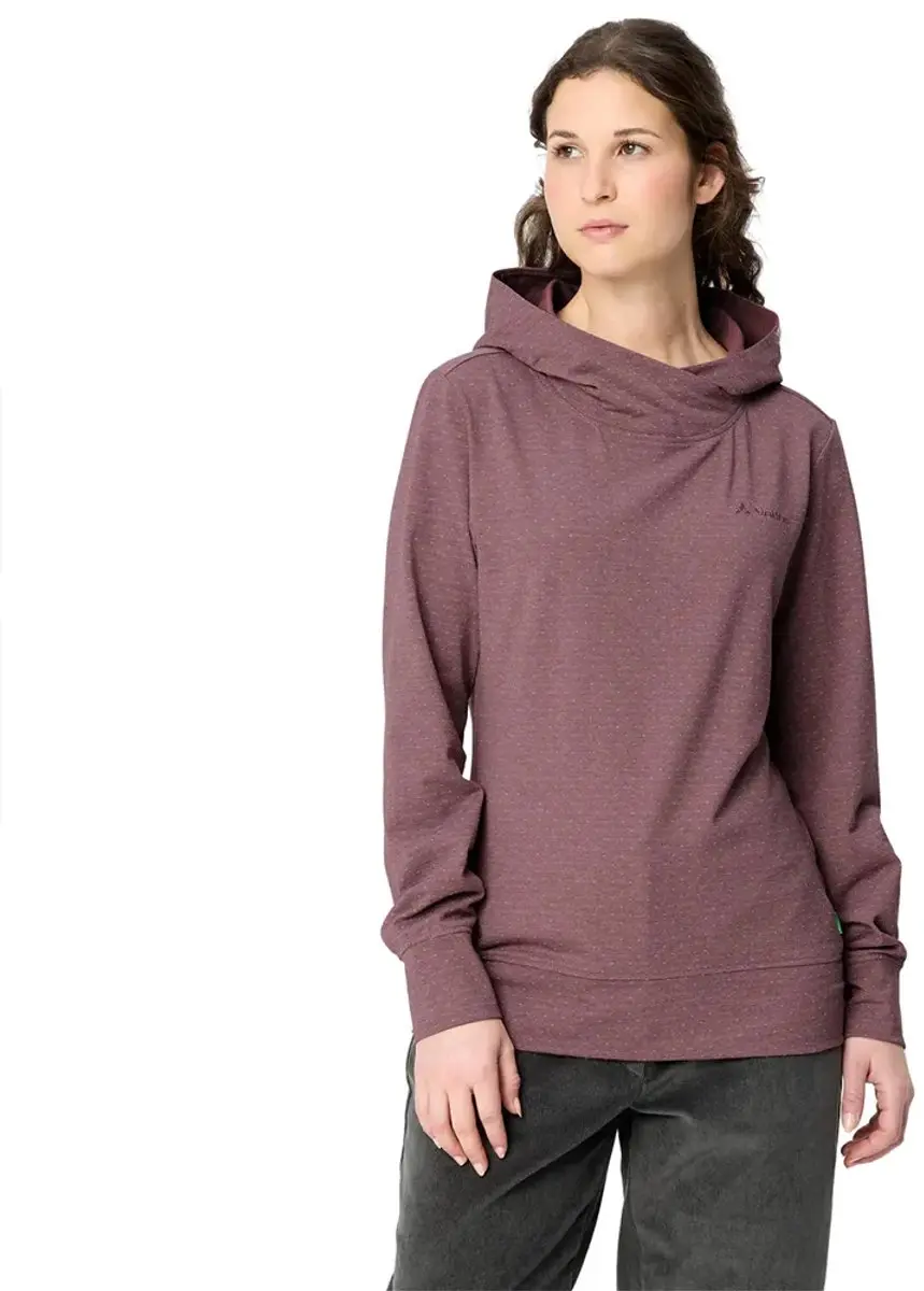 Vaude Tuenno Hoodie Paars 36 Vrouw