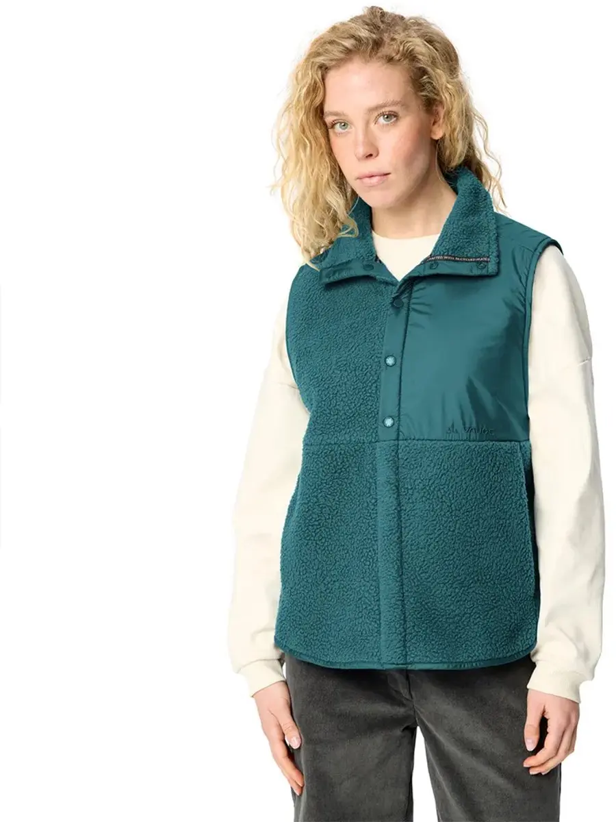 Vaude Najun Fleece Vest Groen 40 Vrouw