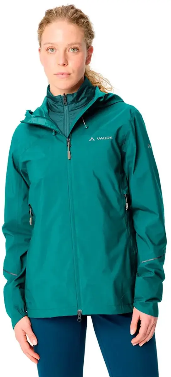 Vaude Yaras 3in1 Ii Afneembare Jas Groen 38 Vrouw