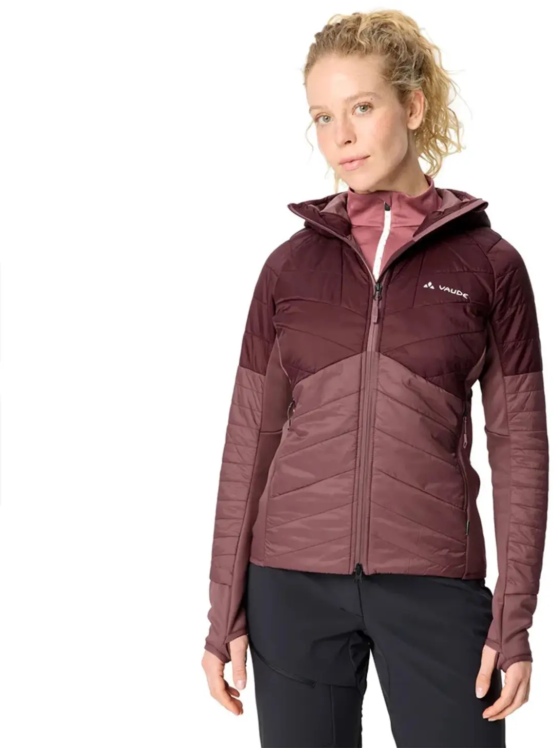 Vaude Sesvenna Iv Jas Paars 42 Vrouw