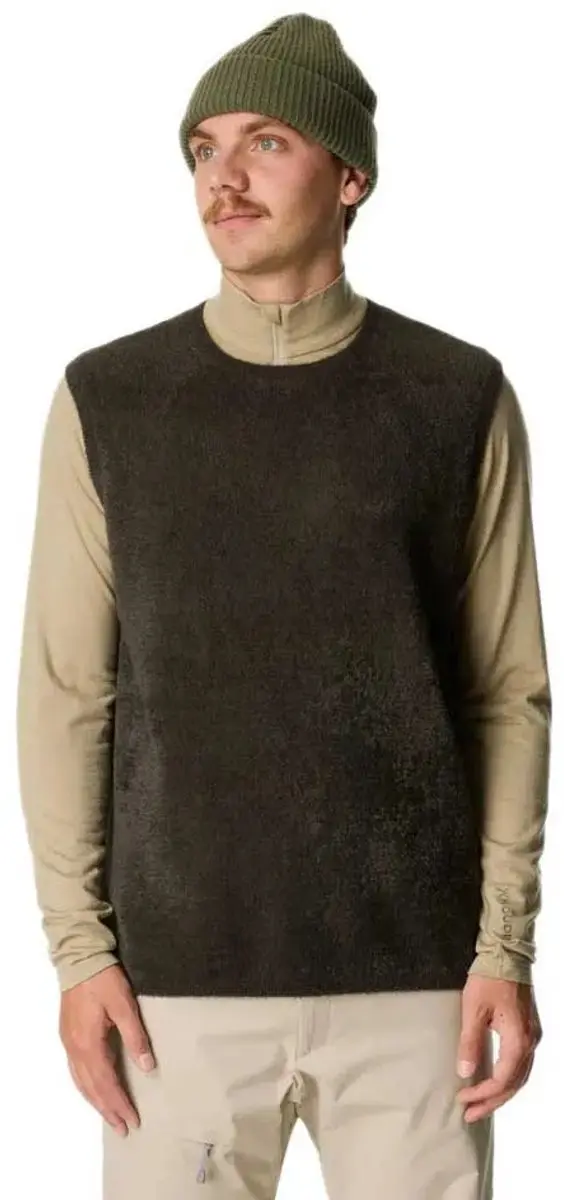 Houdini Lykan Mouwloos T-shirt Groen M Man
