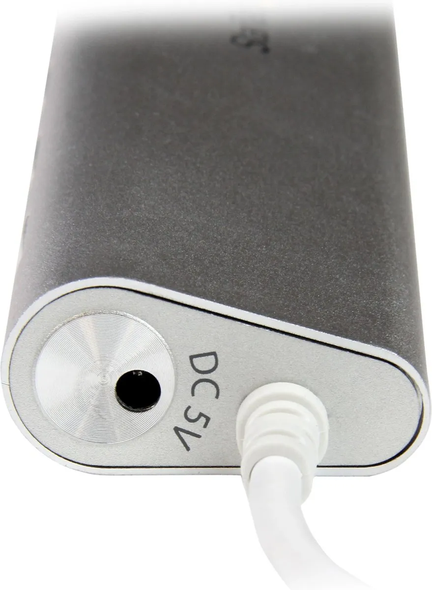 Startech ST73007UA USB 3.0 Hub 7 Poorten - Zilver/Wit - afbeelding 6 van 6