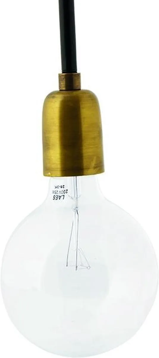 House Doctor Wandlamp Molecular 18cm Brons / Zwart