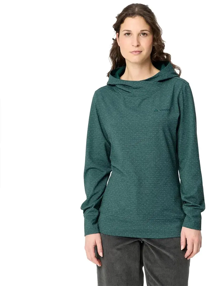 Vaude Tuenno Hoodie Groen 42 Vrouw