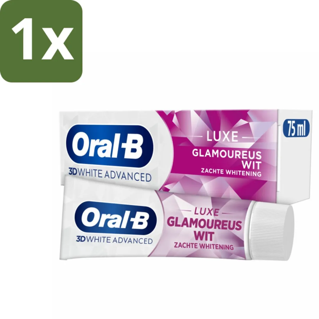 Oral-B 3D White Advanced Tandpasta Glamorous White 75ml