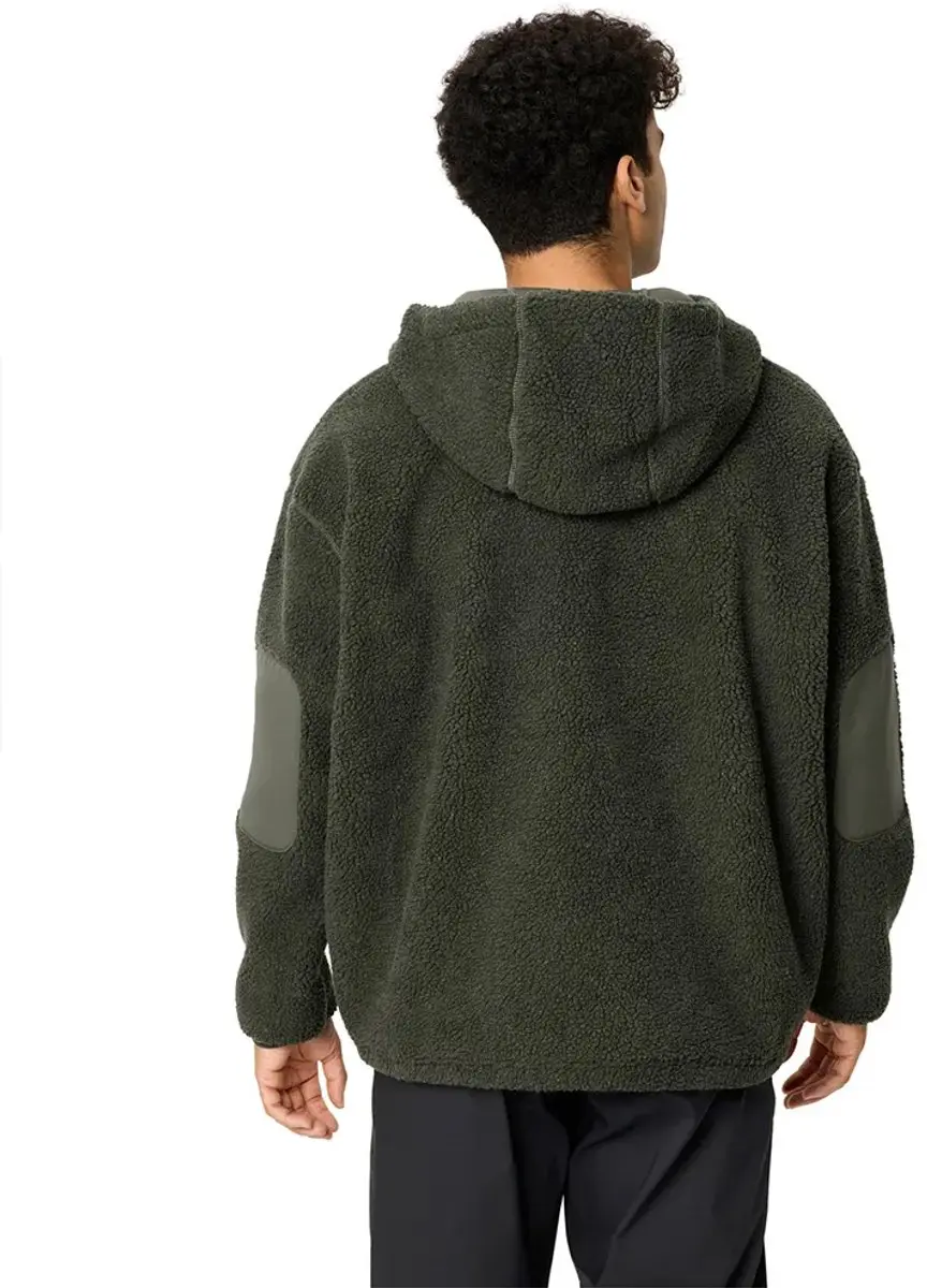 Vaude Manukau IV Hooded Fleece - Khaki - S - afbeelding 2 van 4