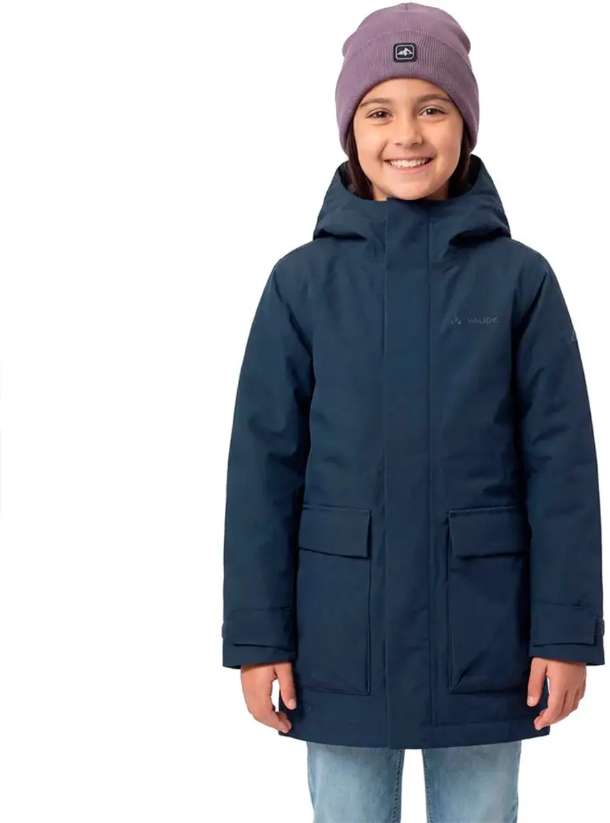 Vaude Lulea 2l Padded Parka Blauw 146-152 cm Kinderen