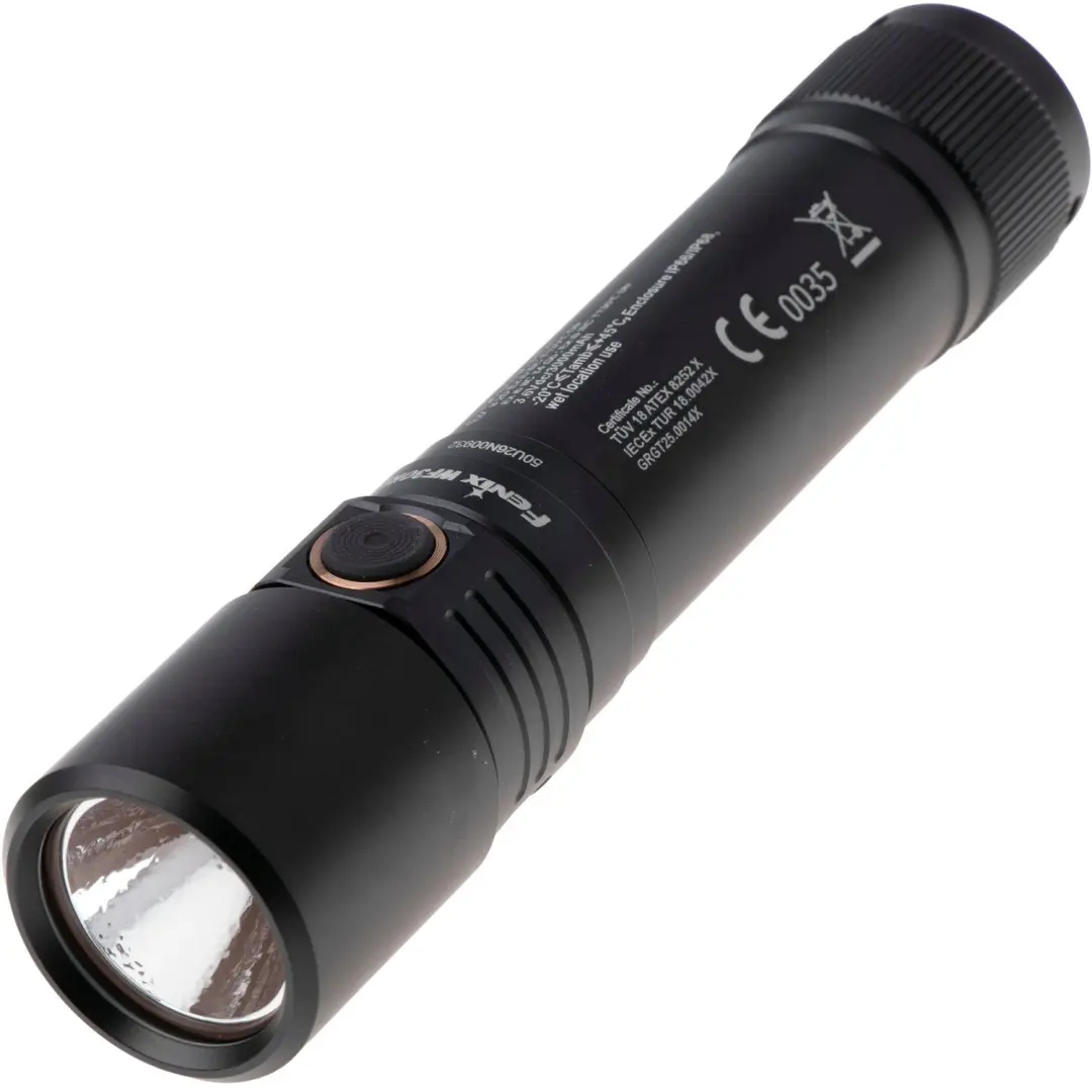 Fenix WF30RE Explosieveilige Zaklamp - 300 Lumen - Zwart - afbeelding 4 van 5