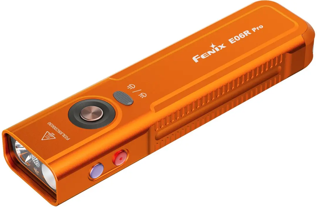 Fenix E06R PRO Orange Zaklamp 1600 Lumen - afbeelding 4 van 4