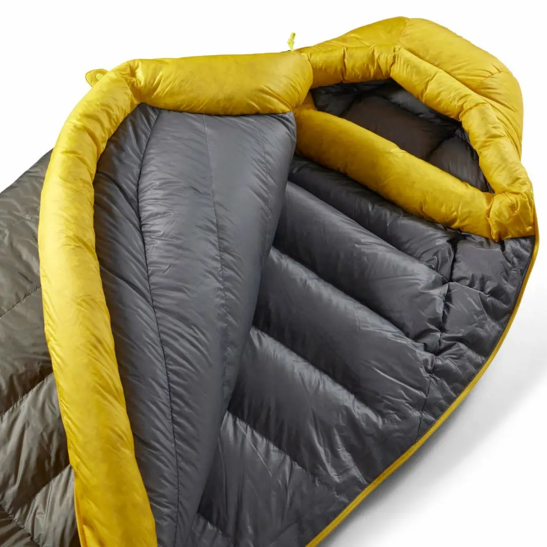 Sea to Summit Spark Slaapzak Geel Regular Left Zipper - afbeelding 2 van 6