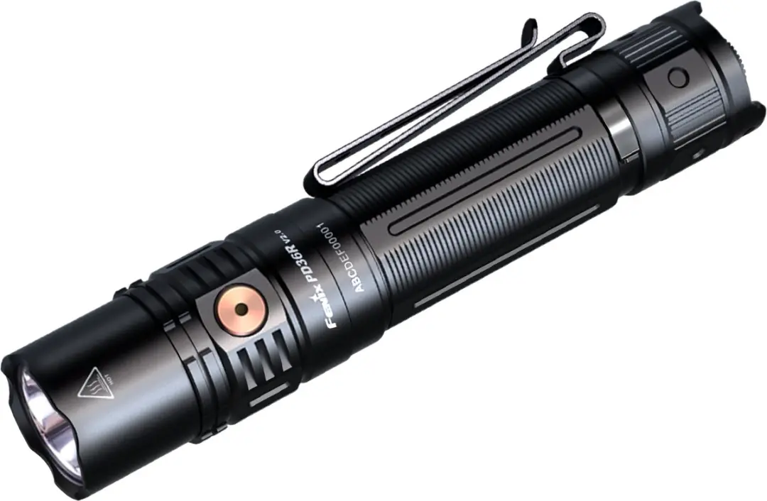 Fenix PD36RV2 Oplaadbare Zaklamp - 1700 Lumen - Zwart - afbeelding 2 van 6