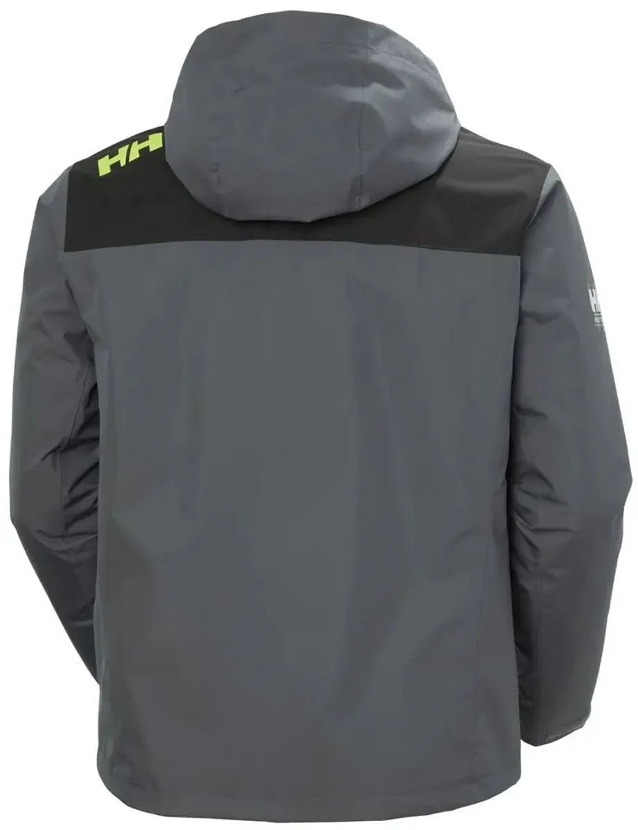 Helly Hansen Crew Hooded Midlayer 2 Jas - Grijs - afbeelding 3 van 4