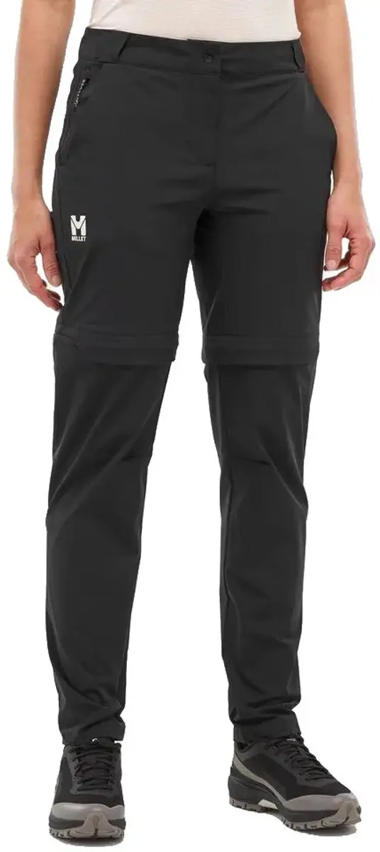 Millet Ubic Stretch Converteerbare Broek Zwart 34 Vrouw
