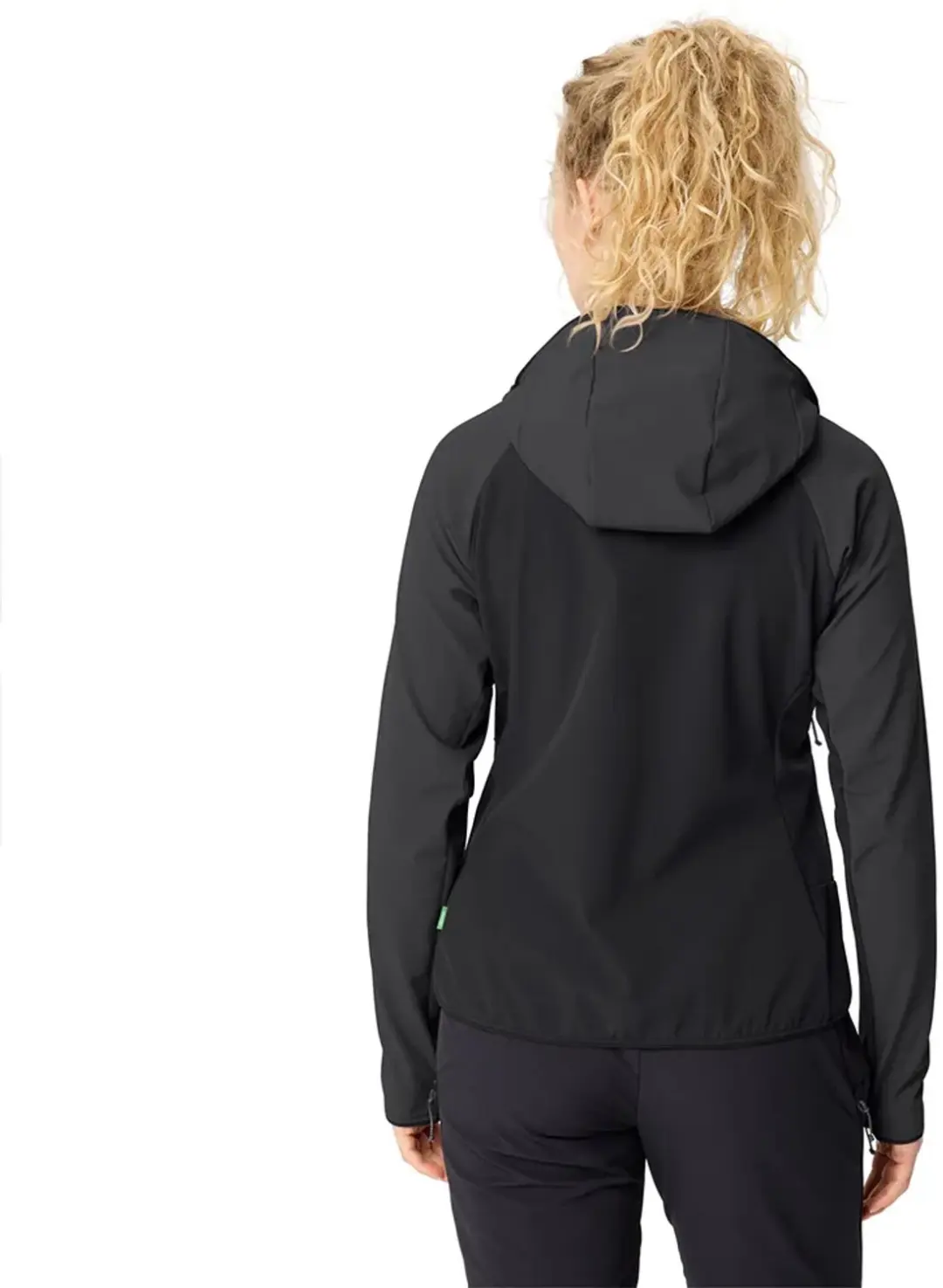 Vaude Larice Softshelljack Dames - Graphite - 40 - afbeelding 2 van 4
