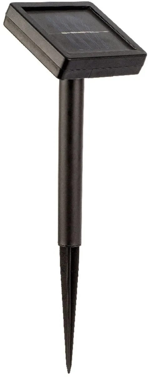 Decoris Solar Tuinverlichting 2,5m - 6 Lampjes Zwart