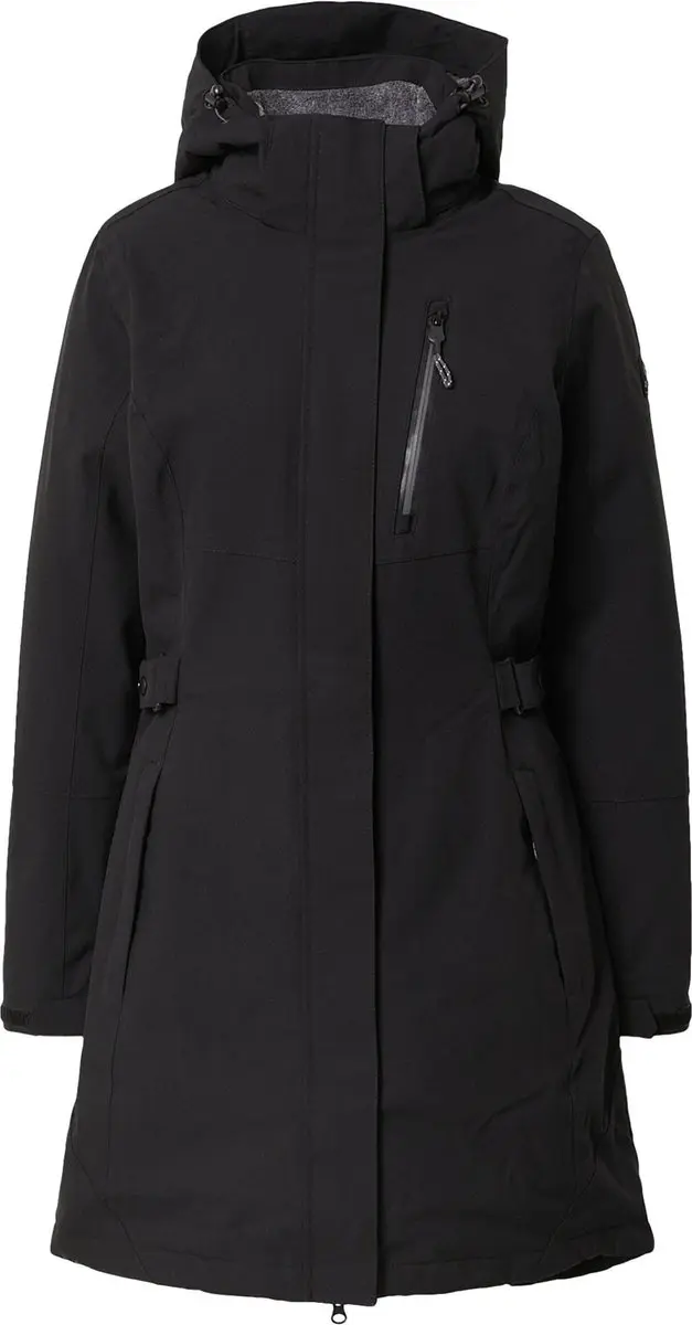 Killtec dames winter parka 37726/KOW 165 zwart functioneel - maat 44