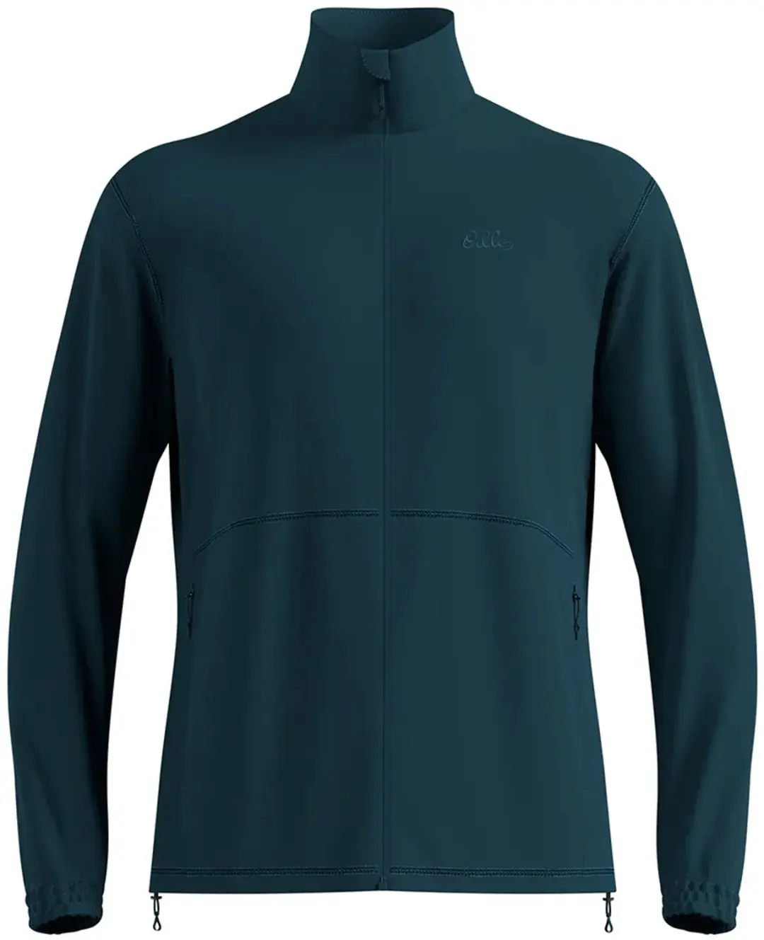 Odlo Classic Fleece Met Volledige Rits Groen M Man