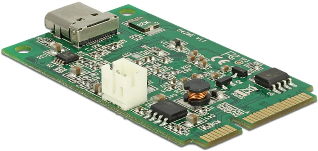 Delock Mini PCIe I/O USB-C 3.1 Gen 2