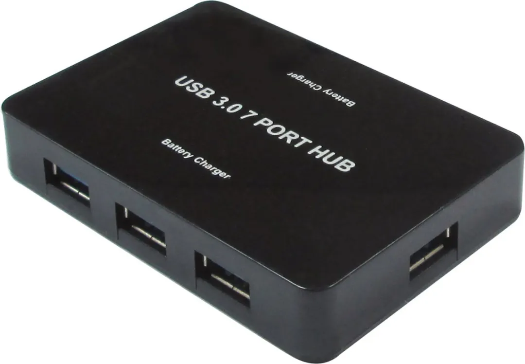 Value USB 3.2 Gen 1 Desktop Hub 7 Poorten - Zwart - afbeelding 4 van 6