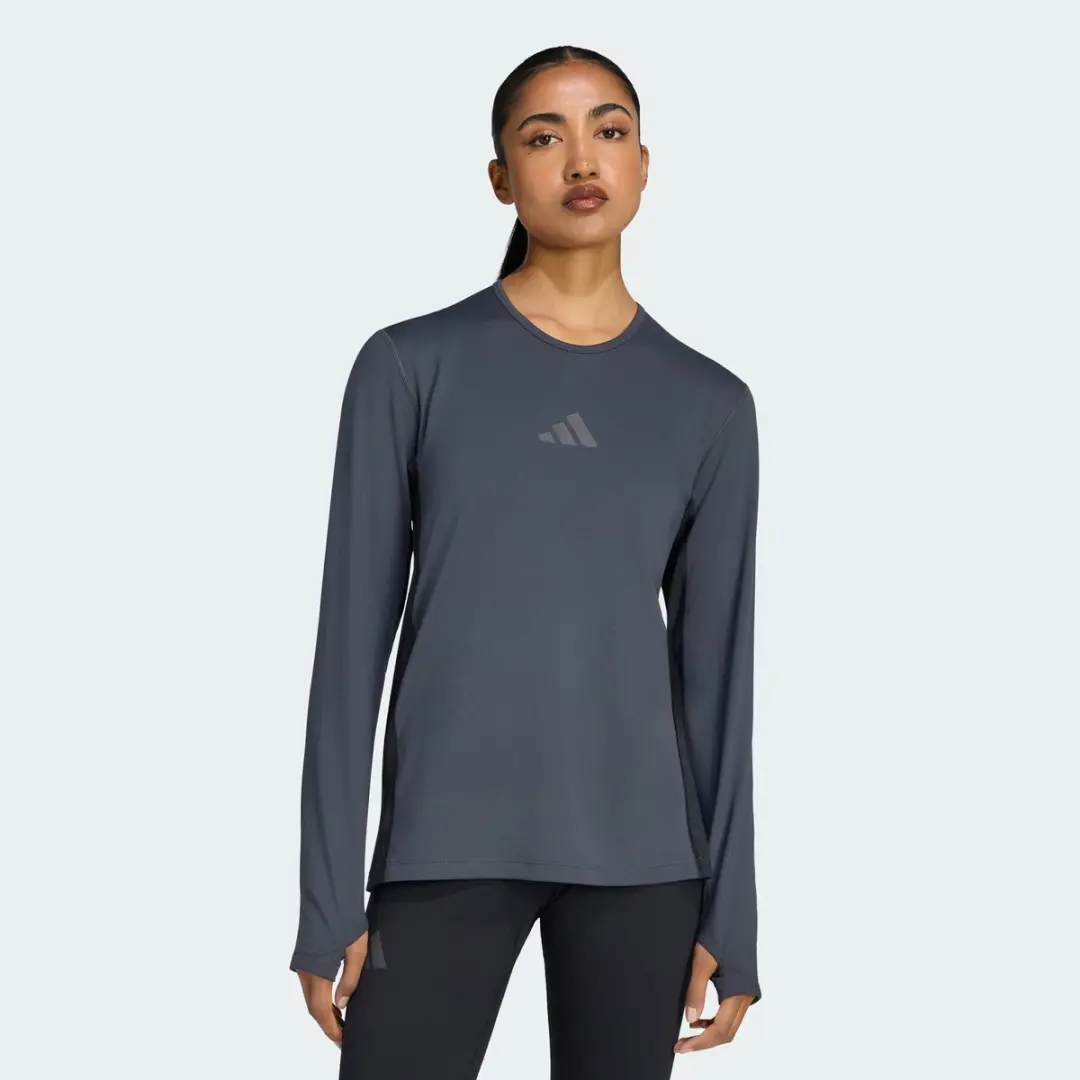 adidas Terrex Multi Synthetisch Ondershirt - Dames - Grijs - afbeelding 4 van 6